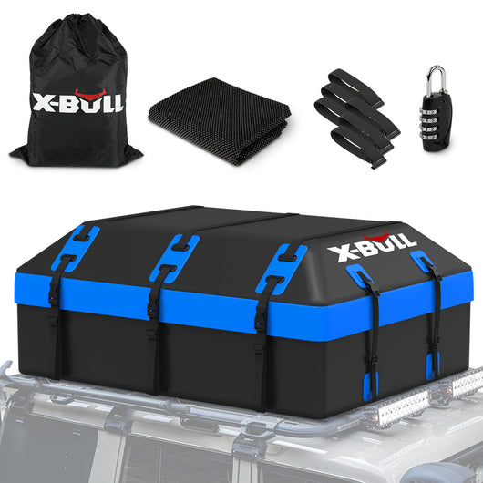 X-BULL Waterproof Car Roof Top Rack Carrier ravel Cargo Luggage Cube Bag Travel 425L / 595LL