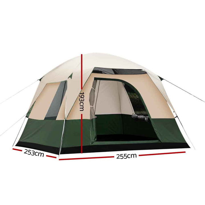 Weisshorn Family Tent 4-12 Person Pop Up Camping Dome Tent