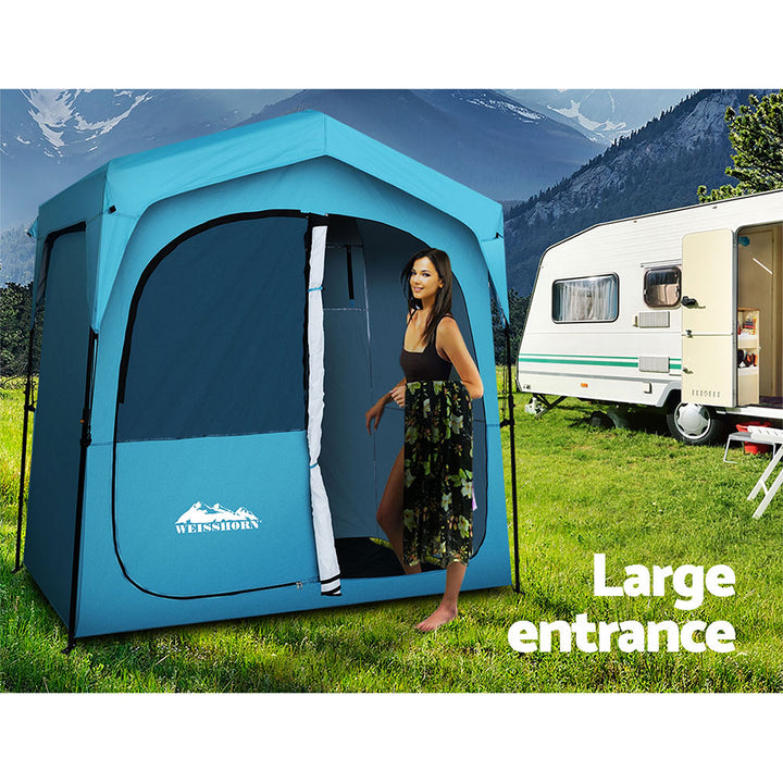 Weisshorn Camping Shower&Toilet Pop Up Tent 2-3 Preson/Single