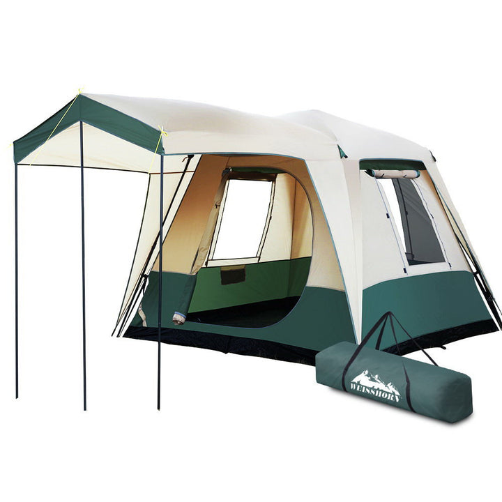 Weisshorn Family Tent 4-12 Person Pop Up Camping Dome Tent