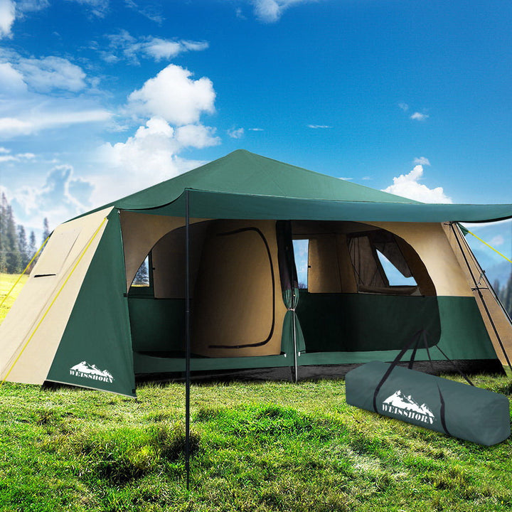 Weisshorn Family Tent 4-12 Person Pop Up Camping Dome Tent