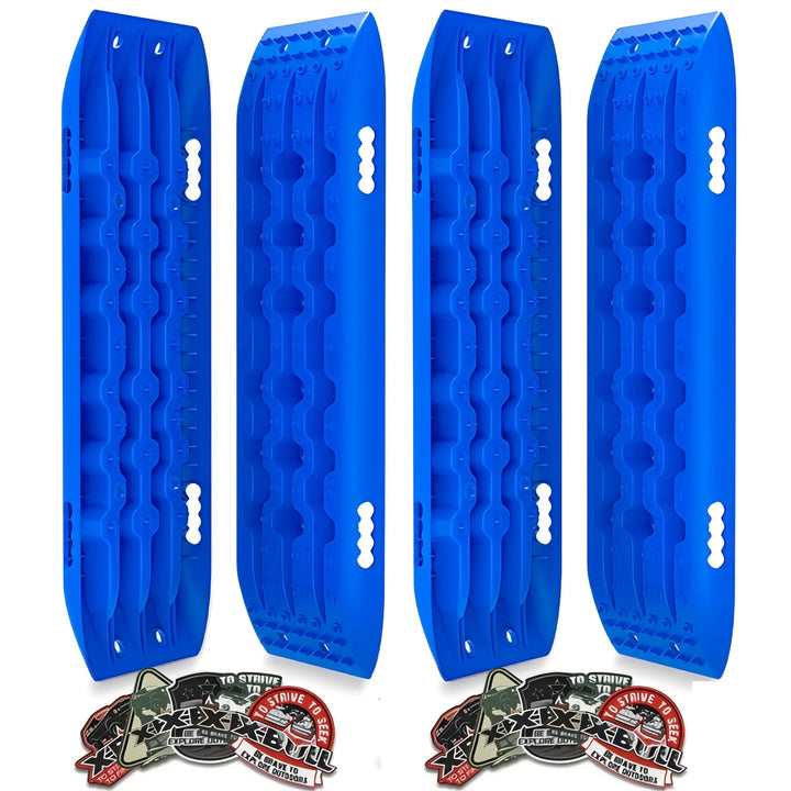 X-BULL-Gen-2.0-Recovery-Tracks-Sand-Track-Mud-Snow-10T-2-Pairs-4PC-4WD-4X4-BLUE