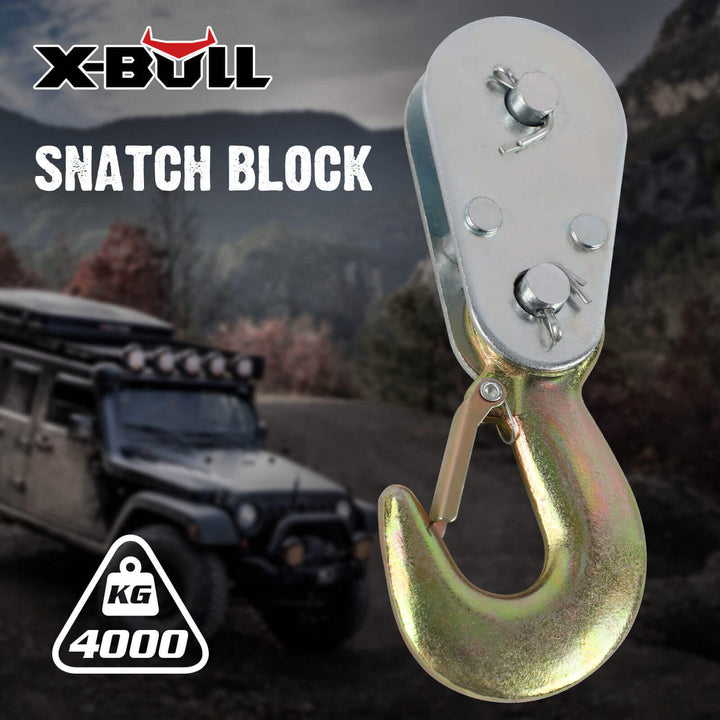 X-BULL 4T Off Road Winch Recovery Snatch Block