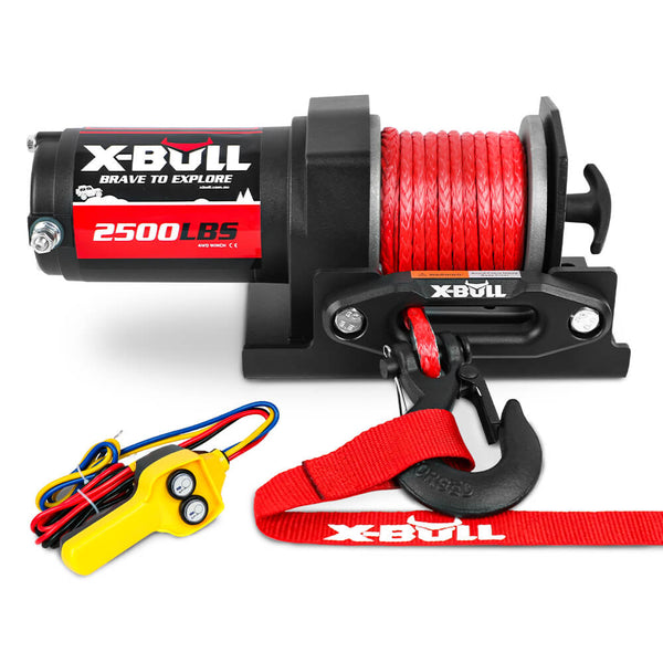 electric-winch-12v-synthetic-rope-2500lbs-wireless-remote-atv-utv