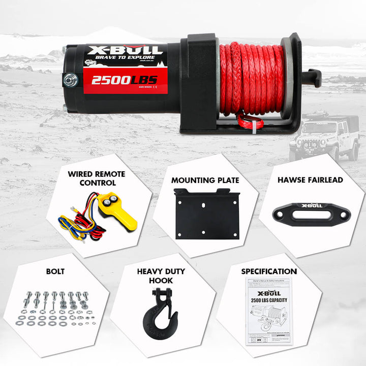 electric-winch-12v-synthetic-rope-2500lbs-wireless-remote-atv-utv