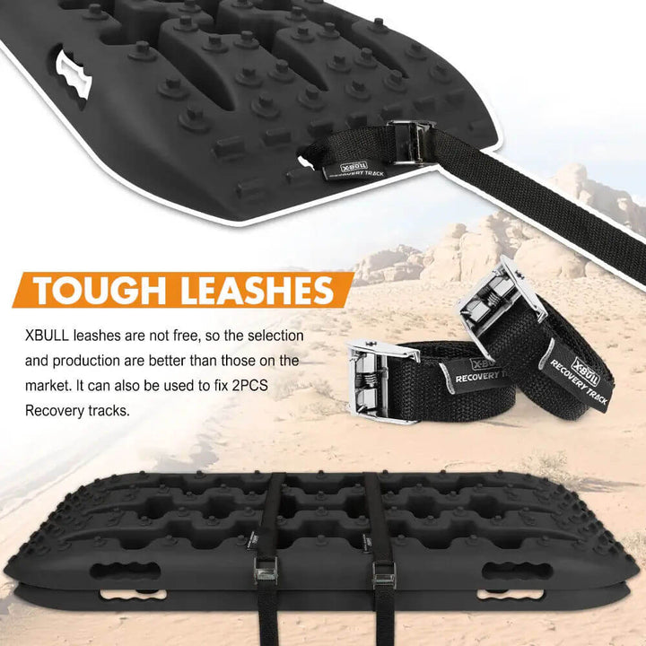 X-BULL KIT1 Recovery tracks GEN3.0 Boards Sand 10T 4WD trucks Snow tracks--Black