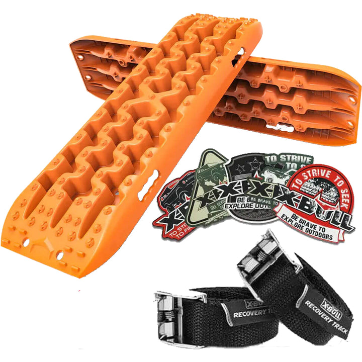 X-BULL KIT1 Recovery tracks GEN3.0 Boards Sand 10T 4WD trucks Snow tracks--Orange