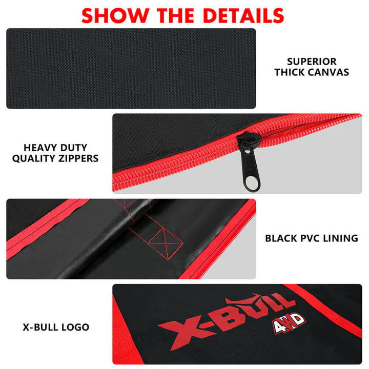 X-BULL Recovery tracks traction boards Carry Bag 4x4 Extraction Tred Bag tough 4wd