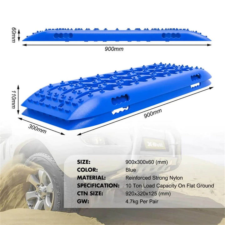 X-BULL KIT2 Recovery tracks GEN2.0--Bule