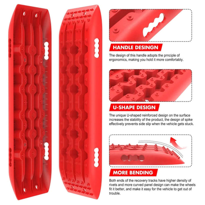 X-BULL KIT2 Recovery tracks GEN2.0--Red