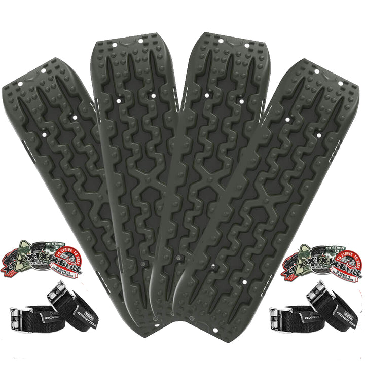 X-BULL Recovery Tracks Gen 3.0 Sand Track Mud Snow 10T 2 Pairs 4PC 4WD 4X4