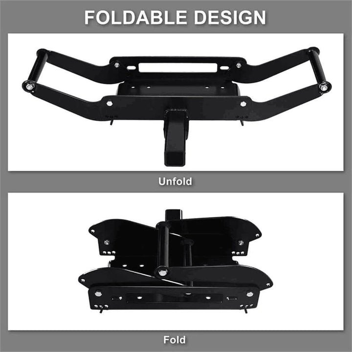 X-BULL Winch Mounting Plate Cradle 8000-14500 Bar Bracket Mount 4WD Bull Truck Trailer