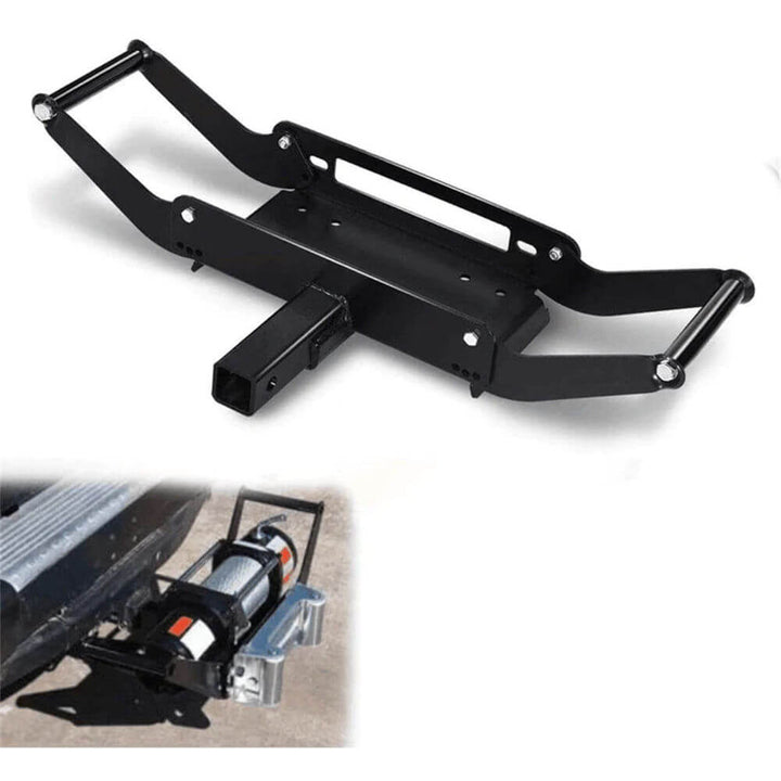 X-BULL Winch Mounting Plate Cradle 8000-14500 Bar Bracket Mount 4WD Bull Truck Trailer