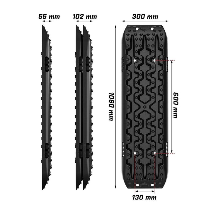 X-BULL Recovery Board Tracks GEN3.0 10T Sand Mud Snow trucks 4WD 1Pair with Carry Bag